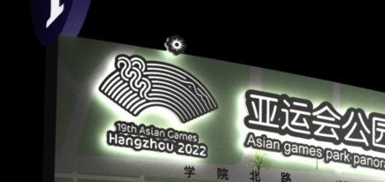 2022杭州亞運會公園導視標識系統
